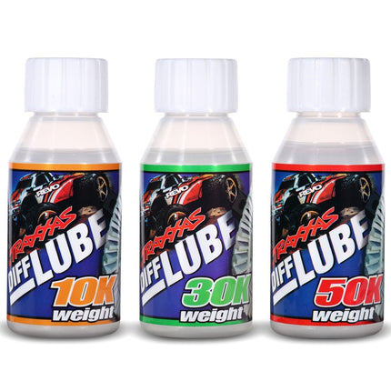 Traxxas Differential Oil Kit w/ 10K, 30K, and 50K Oil (50 cc) TRA5136X