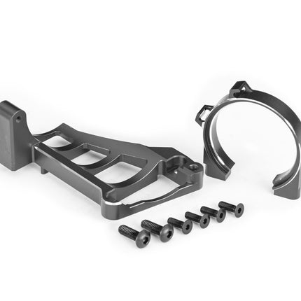 Traxxas Aluminum Front & Rear Motor Mounts For Maxx Gray TRA10261-GRAY