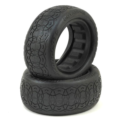 JConcepts 3144-07 Octagons 2.2" 4WD 1/10 Front Buggy Tires Black