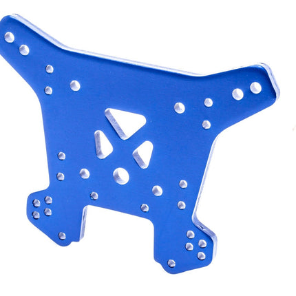 Traxxas 9538 Blue Aluminum Rear Shock Tower for Sledge TRA9538
