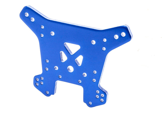 Traxxas 9538 Blue Aluminum Rear Shock Tower for Sledge TRA9538