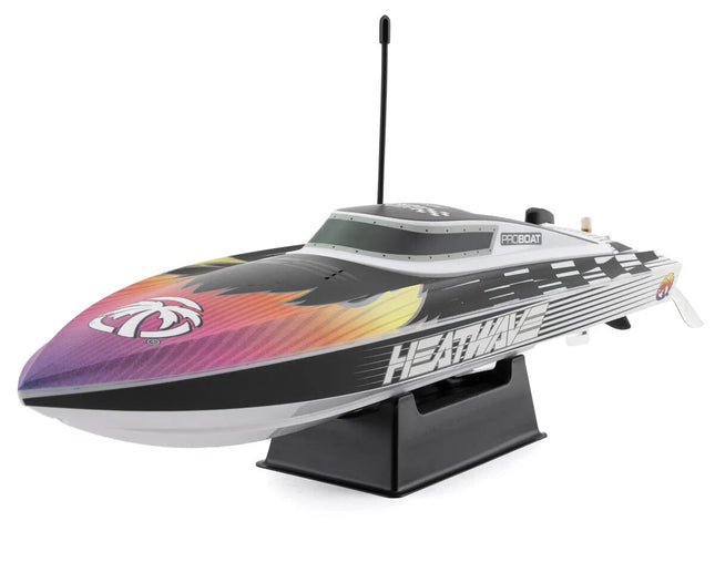 Proboat Recoil 2 18" Self-Righting Brushless Deep-V Boat RTR Heatwave PRB08053T2