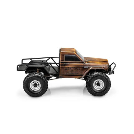 JConcepts JCI Warlord Pre-Trimmed 1/10 Tucked Rock Crawler Body (Clear) Cab Only