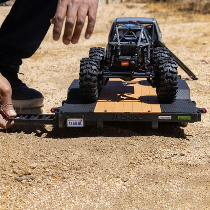 Axial SCX10 1/10 Flat Bed Vehicle Trailer AXI-3409