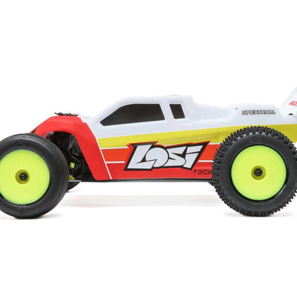 Losi Mini-T 2.0 V2 1/18 RTR 2WD Brushless Stadium Truck Red LOS1056T1