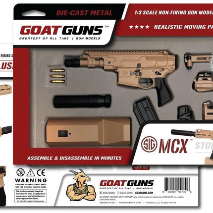 Goat Guns 1:3 Scale Sig MCX Rattler Coyote