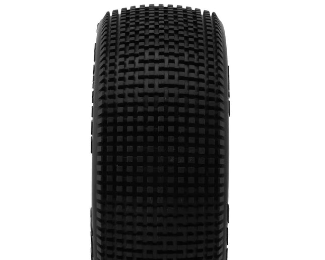 JConcepts Stalkers 1/8 Pre-Mounted Buggy Tire (2) (Yellow) (Green) JCO3175-22