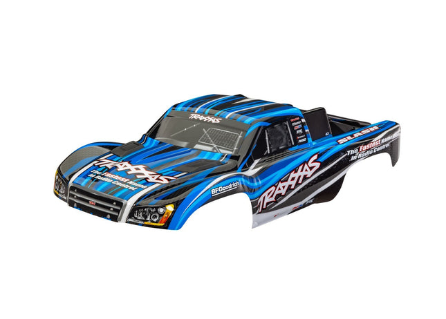 Traxxas Slash 4x4 Painted Body Clipless Blue TRA6910BLUE