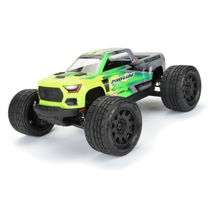 Pro-Line 1/18 Menace F/R Street Tires MTD 12mm Black Raid (4): Granite GROM