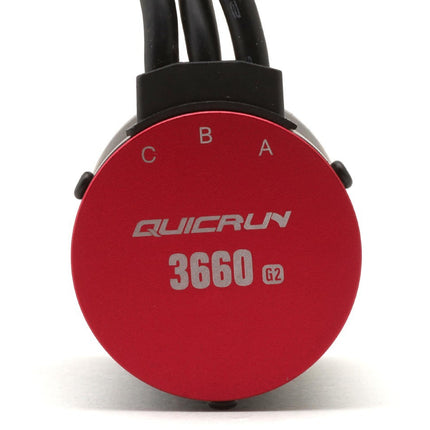 Hobbywing QuicRun 3660SL G2 Sensorless Brushless Motor (3150kV) HWI30404500