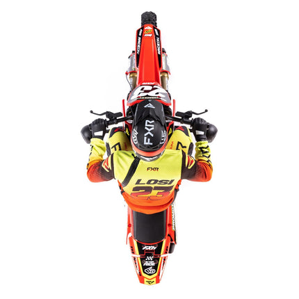 Losi Promoto-MX RTR 1/4 Brushless Dirt Bike (FXR) Red LOS06000T1