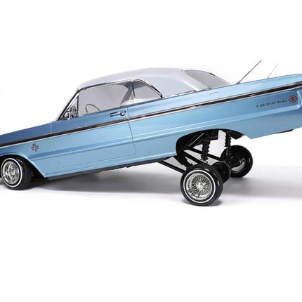 Redcat SixtyFour Chevrolet Impala 1/10 RTR Scale Hopping Lowrider Blue RER32894