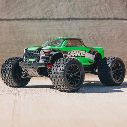 Arrma Granite Grom MEGA 4WD 380 Brushed 1/18 Monster Truck RTR Green ARA2102T3