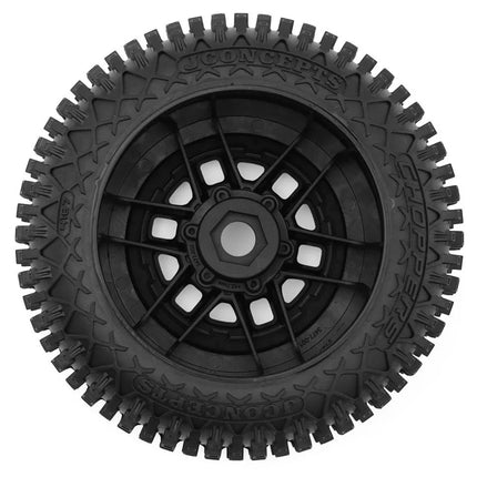 JConcepts Choppers 2.9" Monster Truck Pre-Mounted Tires (Platinum) (Black) (2)