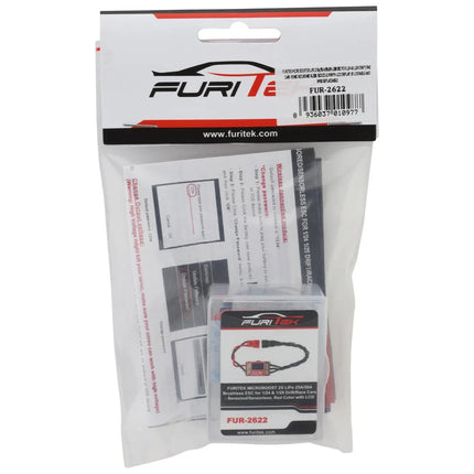 Furitek Microboost 2S 25A Brushless Sensored/Sensorless Micro Drift ESC Red