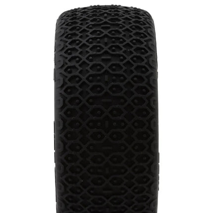 JConcepts Dirt Web 2 Pre-Mounted 1/8 Buggy Tires (2) White G2-Medium 4105-105291