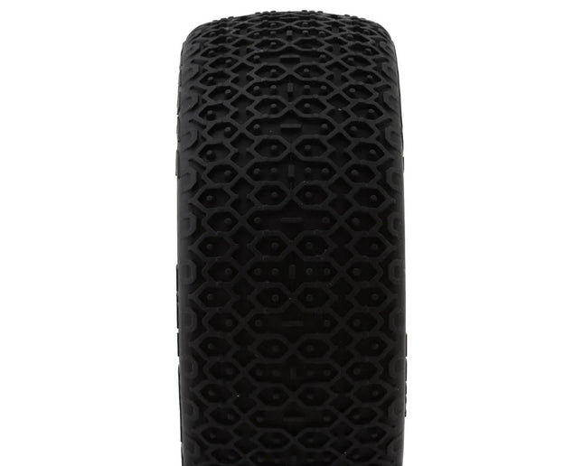 JConcepts Dirt Web 2 Pre-Mounted 1/8 Buggy Tires (2) White G2-Medium 4105-105291