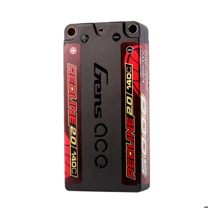 Gens Ace Redline 2.0 2S Shorty LiHV Battery 140C (7.6V/5000mAh) GEA50002S14S5