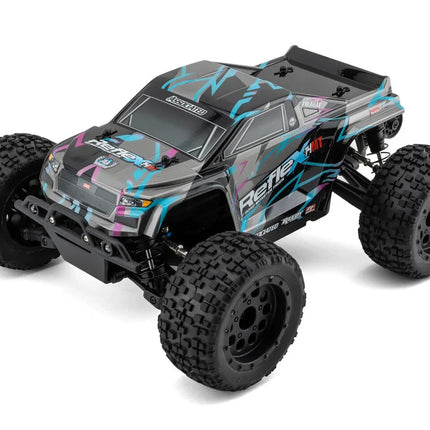 Team Associated Reflex 14MT RTR 4WD Brushless Monster Truck Combo Blue/Purple