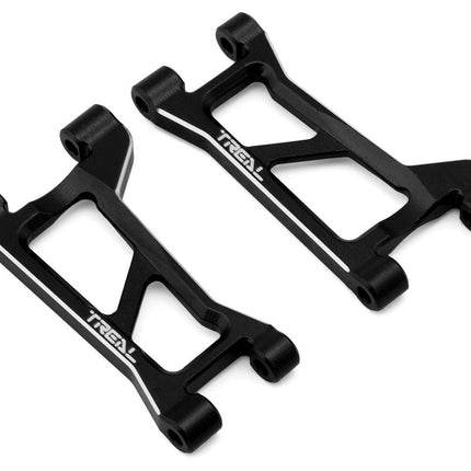Treal Hobby Aluminum Front Upper Suspension Arm Set Traxxas Mini Maxx Black