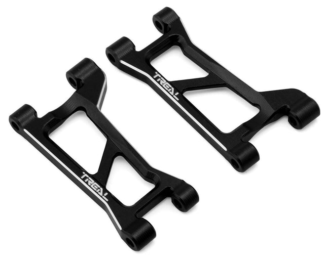 Treal Hobby Aluminum Front Upper Suspension Arm Set Traxxas Mini Maxx Black