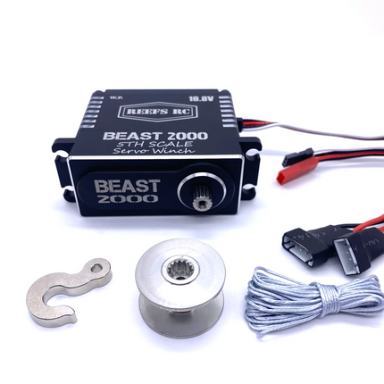 Reefs RC Beast 2000 1/5 Scale Servo Winch REEFS117