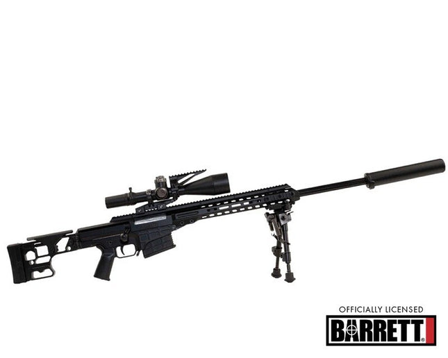 Goat Guns 1/4 Scale Die Cast Barrett MRAD MK22 Model, Black