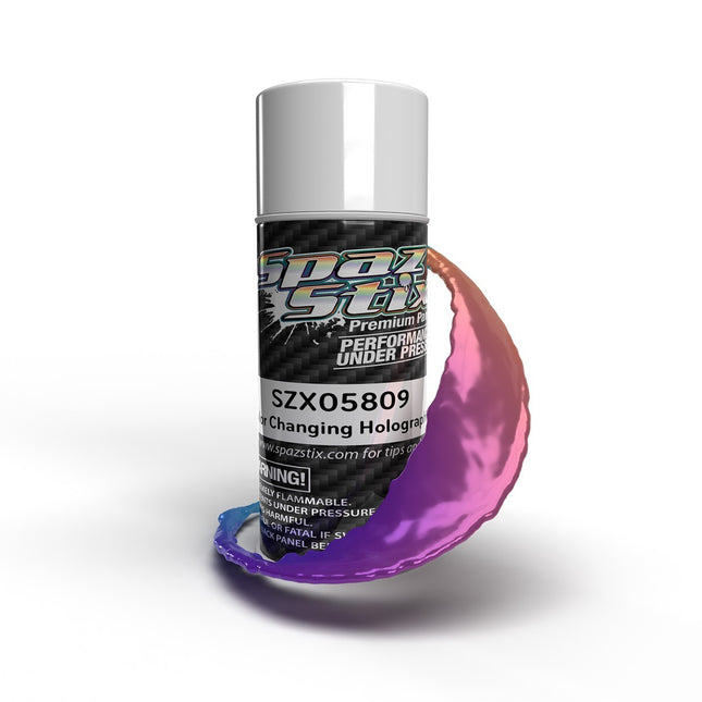 Spaz Stix Color Change Holographic, Aerosol Paint, 3.5oz Can SZX05809