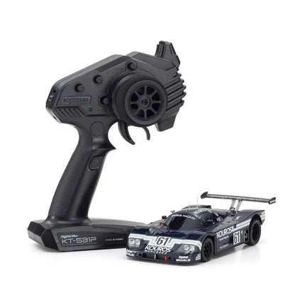 Kyosho MR-04 RWD Mini-Z Readyset w/Sauber Mercedes C9 1988 Body (Blue) 32362KR