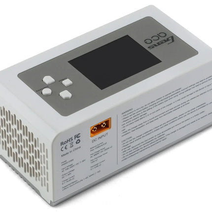 Gens Ace Imars D300 G-Tech Smart Dual AC/DC Charger 6S/16A Wht AC-300W DC-350Wx2