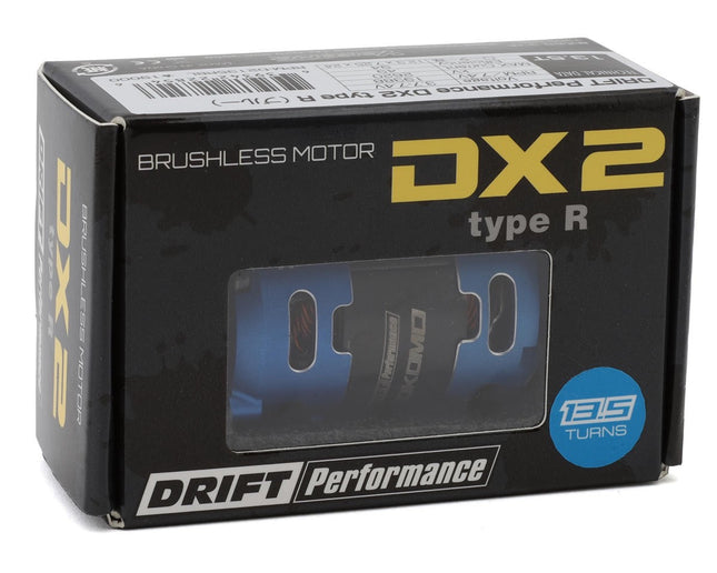 Yokomo Drift Performance DX2 Type-R Sensored Brushless Motor (Blue) (13.5T)