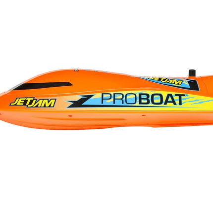 ProBoat Jet Jam V2 12" Self-Righting Pool Racer Brushed RTR, Orange