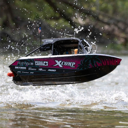 Pro Boat 1/6 24" Jetstream Jet Boat RTR (Shreddy) Black PRB08051T1