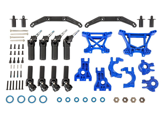 Traxxas 9080X Extreme Heavy Duty Outer Driveline and Suspension Upgrade Kit Blue
