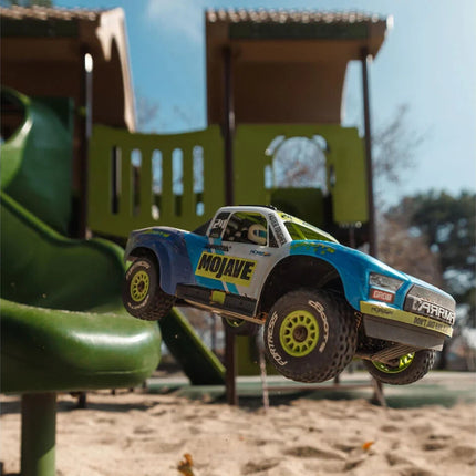 Arrma Mojave Grom MEGA 4WD 380 Brushed 1/18 Electric Desert Truck RTR Blue/White