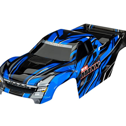 Traxxas Painted Body Mini Maxx Blue Clipless TRA10711BLUE