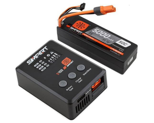 Spektrum RC Smart PowerStage Surface Bundle w/3S Smart 50C LiPo Battery SPMX1034