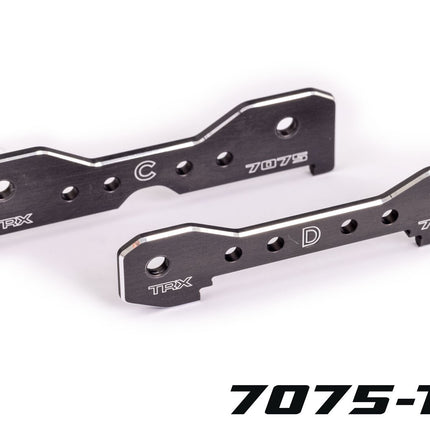 Tie Bars Rear 7075-T6 Aluminum Dark Titanium-Anodized Sledge TRA9630A