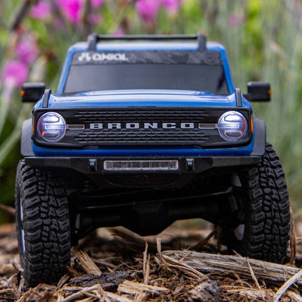 Axial SCX30 Ford Bronco 1/30 4WD RTR Scale Mini Crawler Blue AXI2048T1