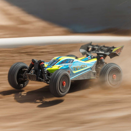 Arrma 1/8 TYPHON 223S BLX Brushless 4X4 Buggy RTR with DSC Blue ARA4306V4T4