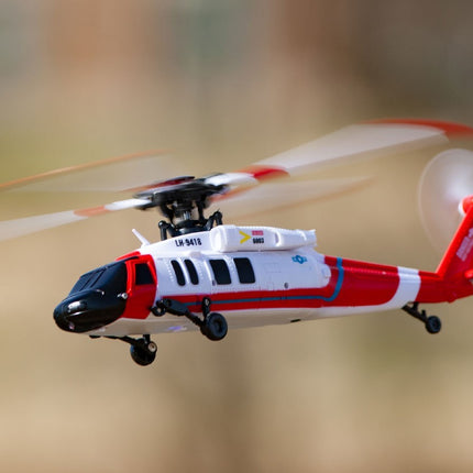 Rage R/C Hero-Copter BL, 4-Blade Brushless RTF Heli Coast Guard RGR6151