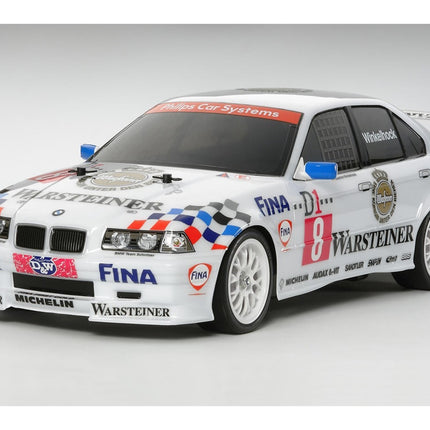 Tamiya BMW 318i STW 1/10 4WD Electric Touring Car Kit (Clear) (TT-01E) TAM58516 