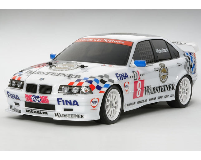 Tamiya BMW 318i STW 1/10 4WD Electric Touring Car Kit (Clear) (TT-01E) TAM58516 