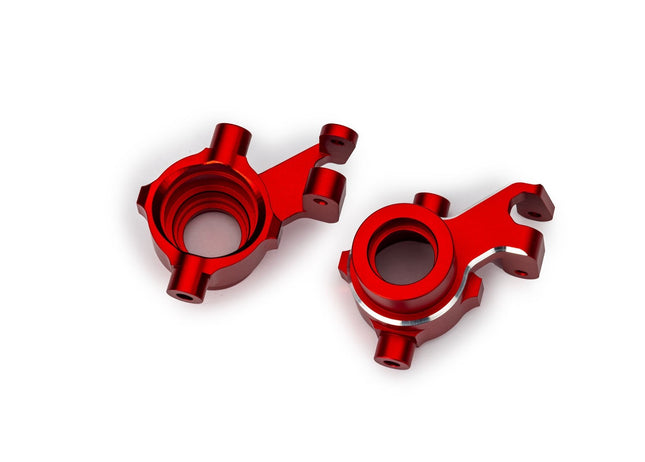 Traxxas 10237-RED Aluminum Red Steering Blocks (L&R) TRA10237RED
