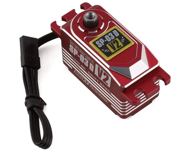 Yokomo SP-03 D V2 Programable Brushless Drift Servo HV (Red) YOKSP-03DV2RA