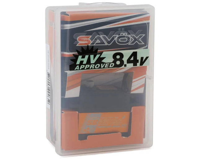 Savox High Voltage Brushless Digital Servo, 0.065sec / 277oz @ 7.4V