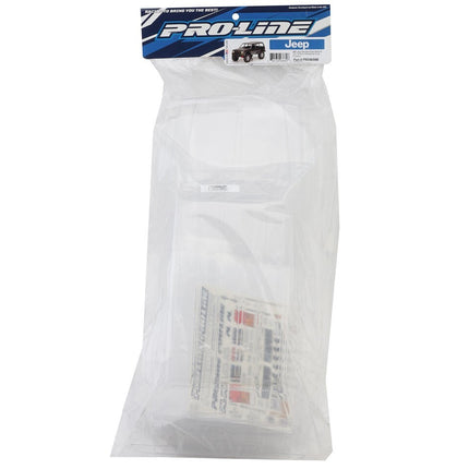 Pro-Line 2001 Jeep® Cherokee 1/10 Rock Crawler Body (Clear) (313mm)