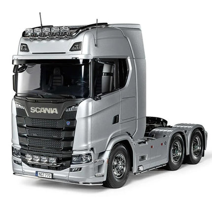 Tamiya 1/14 RC Scania 770 S 6x4 Semi Kit (Pre-Painted Body) (Silver) TAM56373