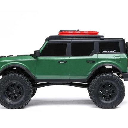 Axial SCX24 Ford Bronco 4X4 RTR Brushed Rock Crawler Battery/Charger Green