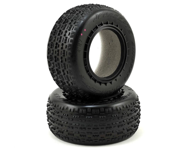 JConcepts Swaggers Short Course Front Carpet Tires (2) (Pink) 3187-010